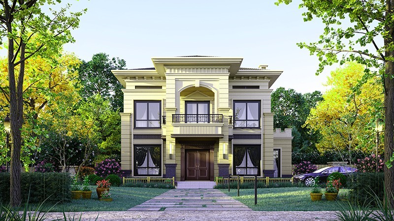 布拖中式合院住宅，开放庭院与邻里乡亲更亲近